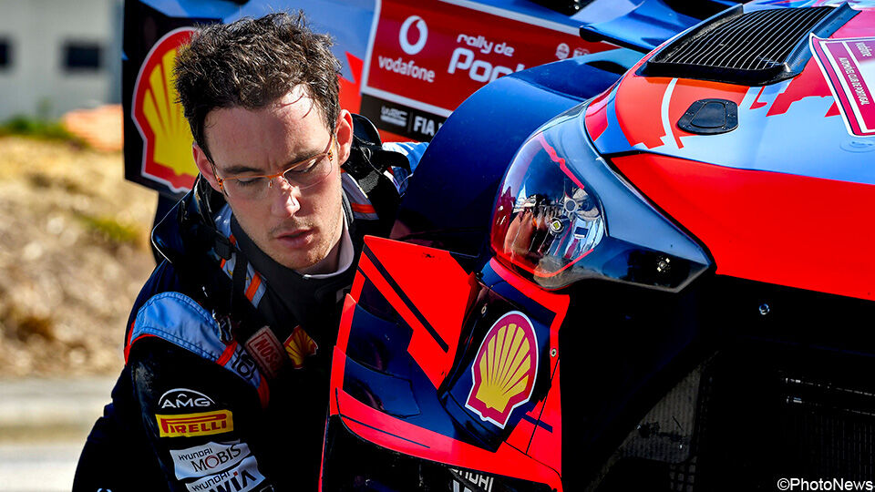 Het zal een magere oogst zijn voor Thierry Neuville in de Rally van Portugal.
