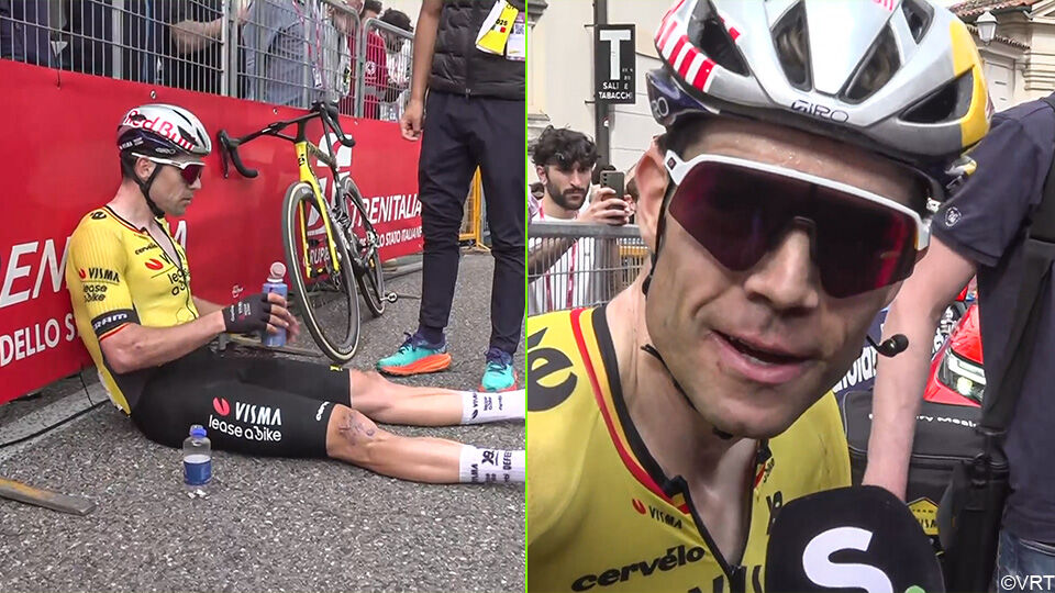 Wout van Aert: "Een pittige finish en finale was ook heel zwaar"