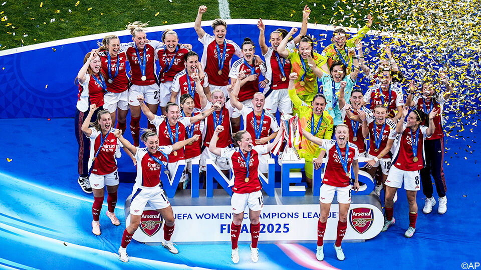 Eerste Champions League-titel voor Arsenal sinds 2007.
