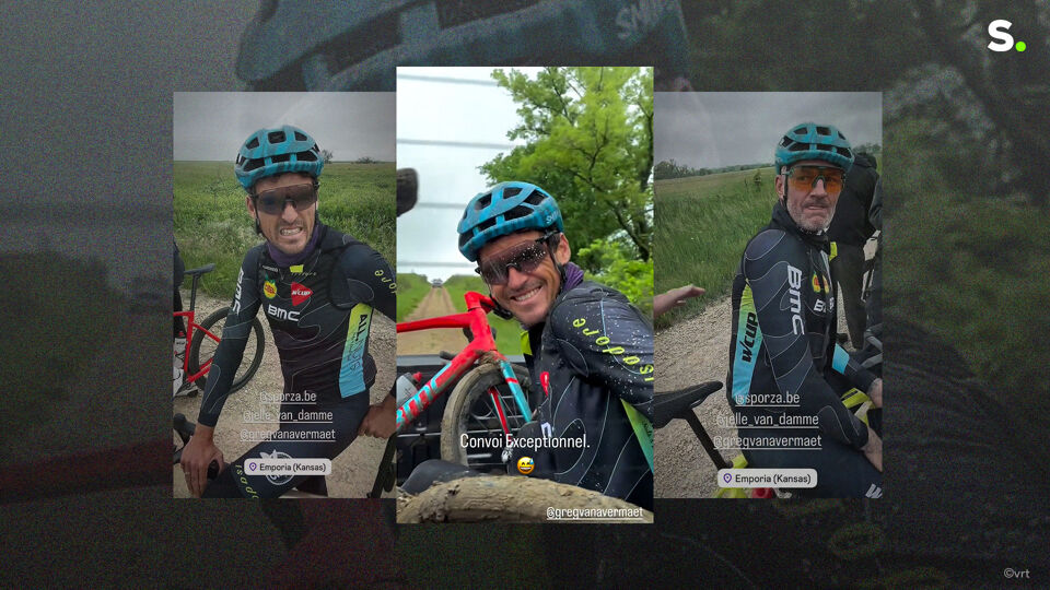 Greg Van Avermaet en Jelle Van Damme.