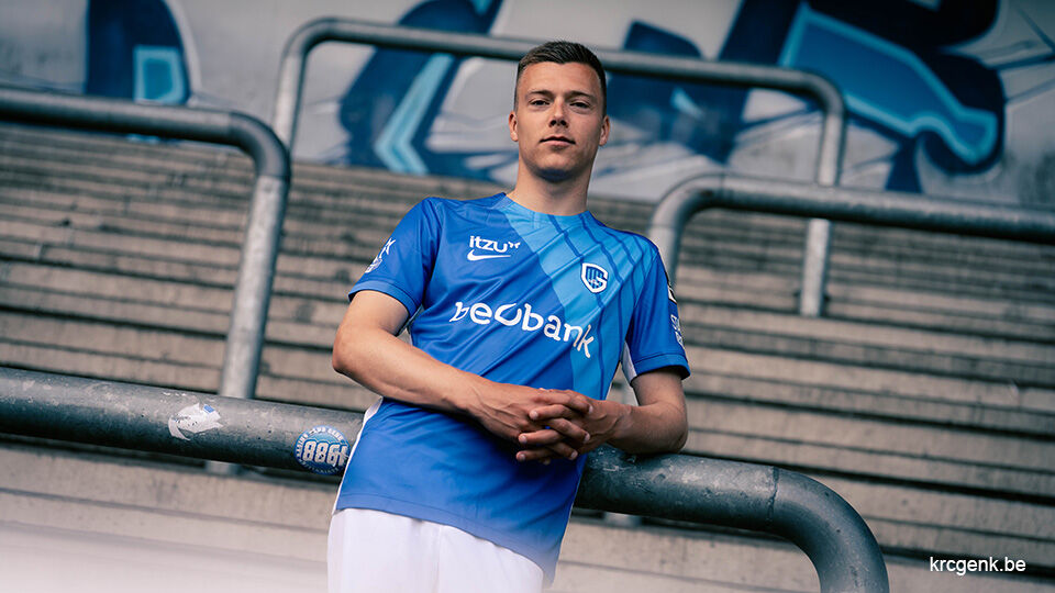 Daan Heymans in het shirt van Genk.